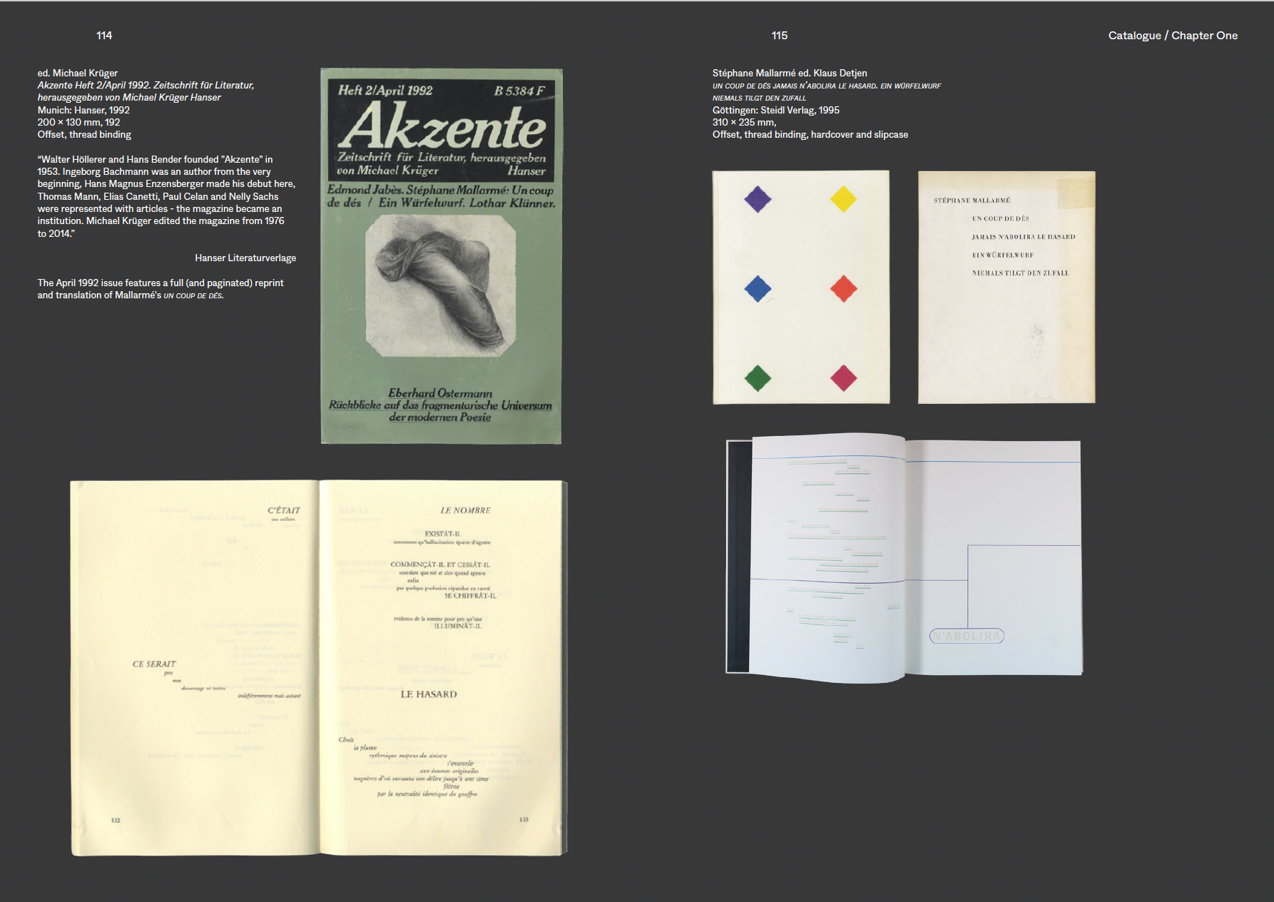 Coup de Dés (Collection) Books and Ideas After Mallarmé image 3