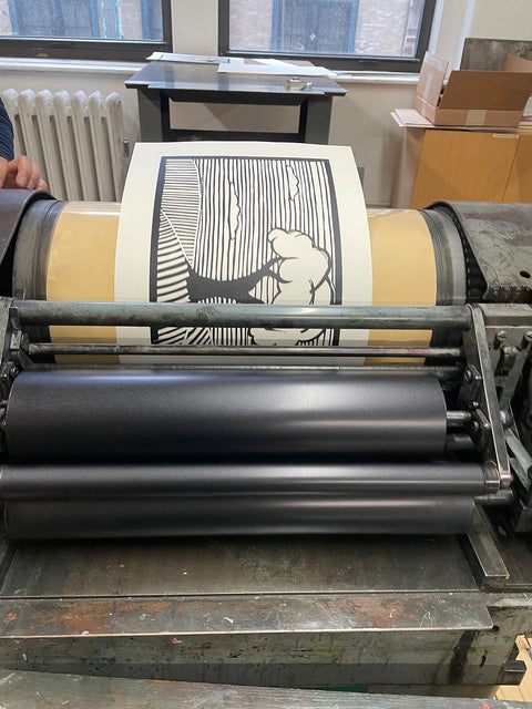 Linoleum Block Prints image 0