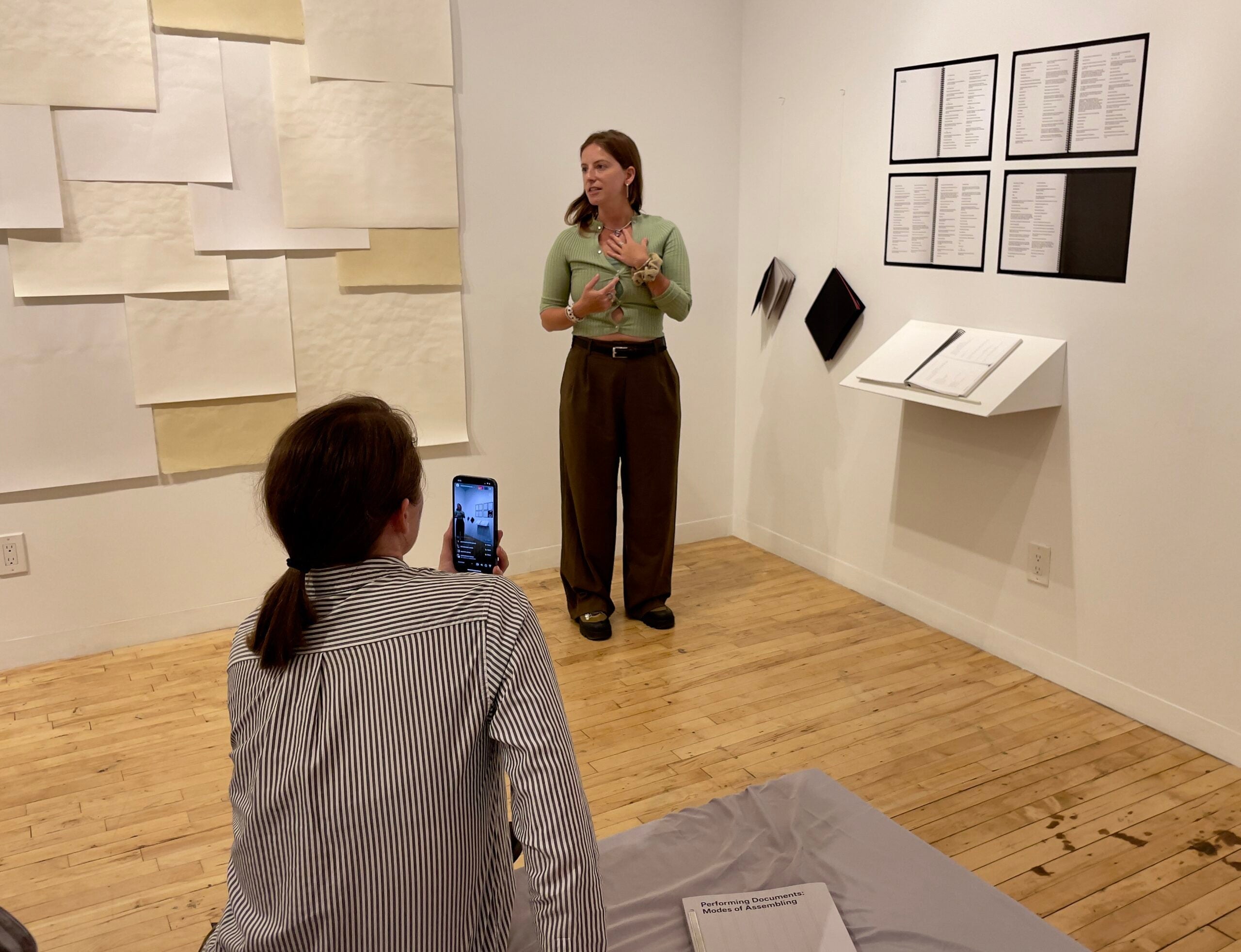 Performing Documents: Modes of Assembling  Curatorial Walkthrough image 1