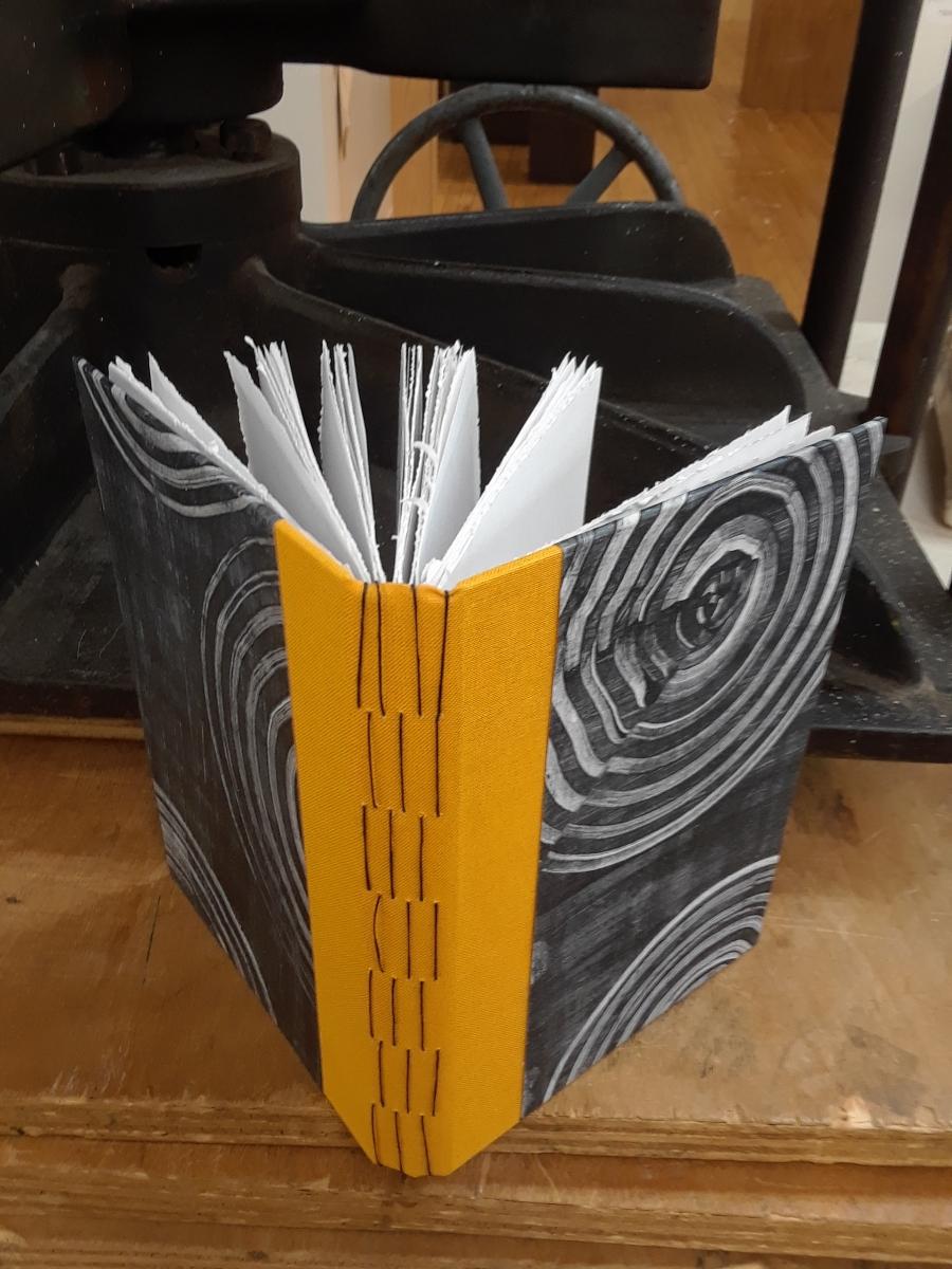 Paste Paper and Hardcover Longstitch (Summer 2023) image 0