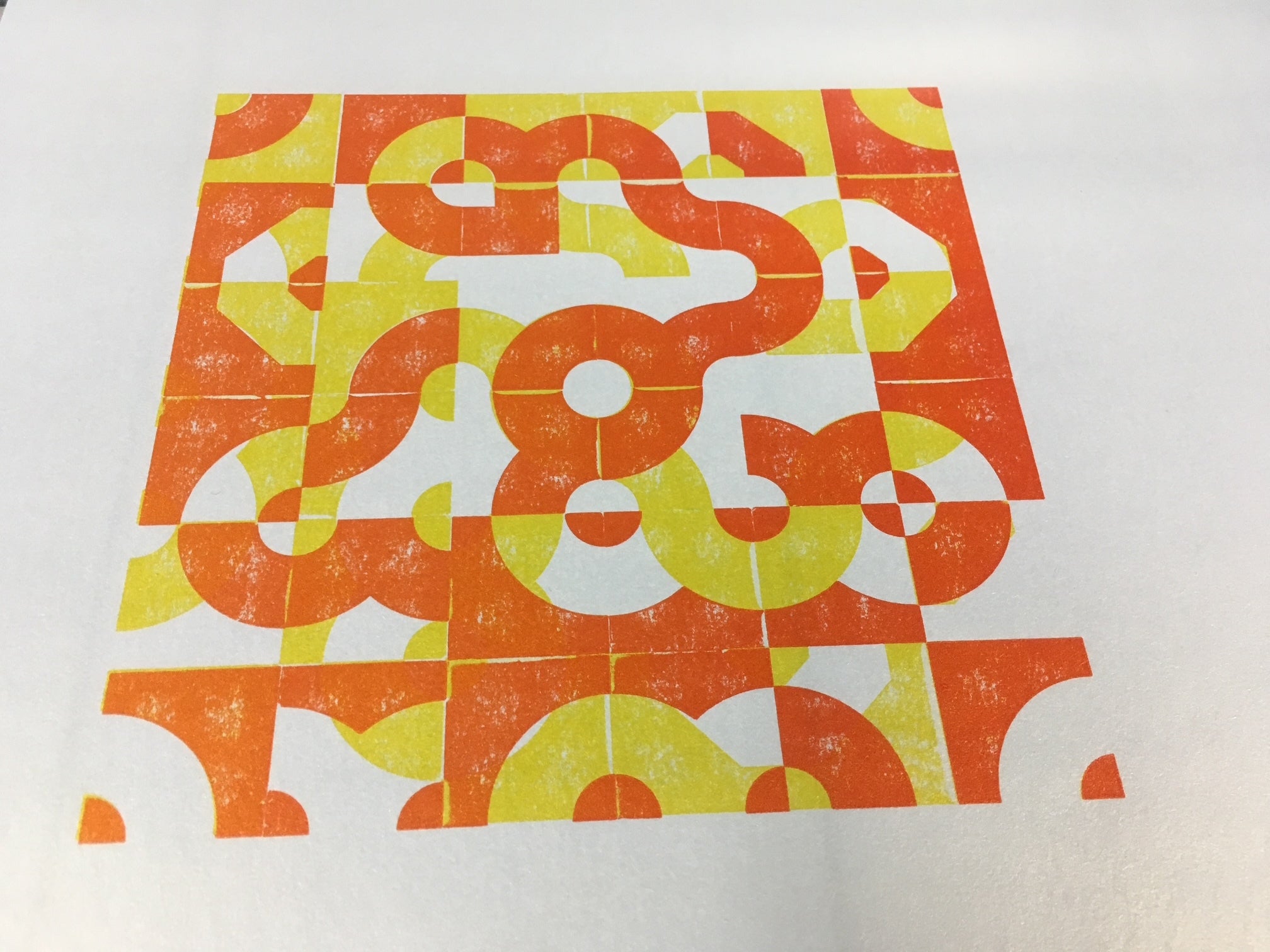 Designing with Type Ornaments: A Weekend of Printmaking Play image 1