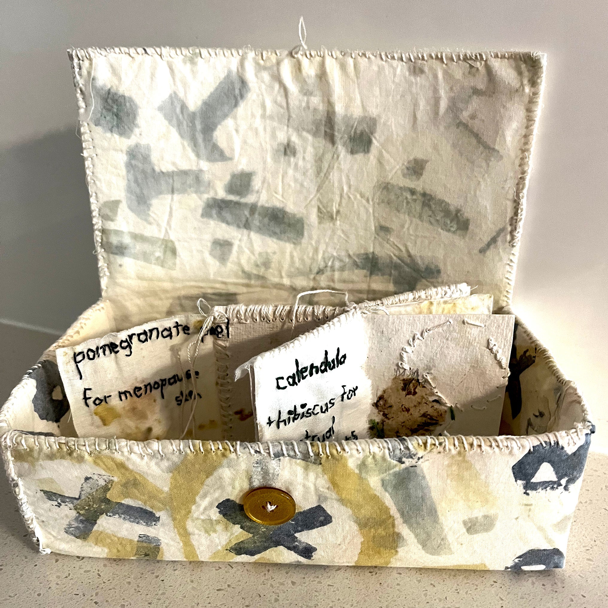 Fiber Arts as Book Arts: Kitchen Printing image 1