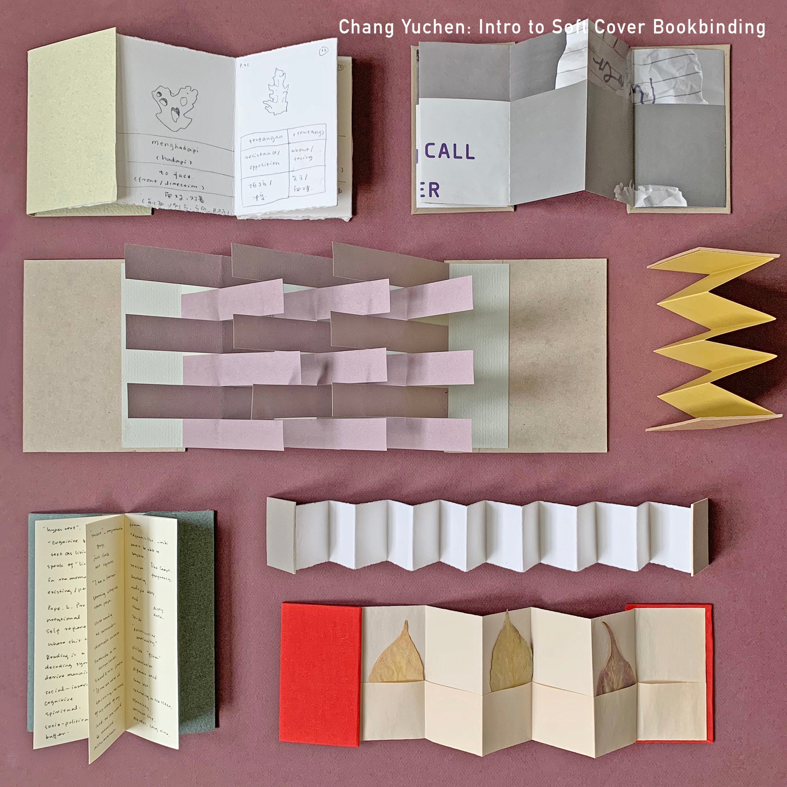 Bookbinding I: Introduction to Softcover Binding (Fall 2023) image 2