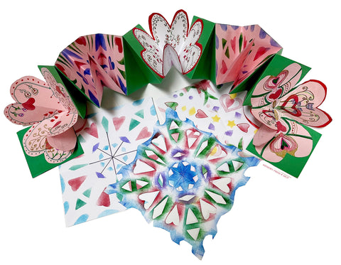 Flex Your Passion: A Valentine's Day Flexagon Book 2023 image 0