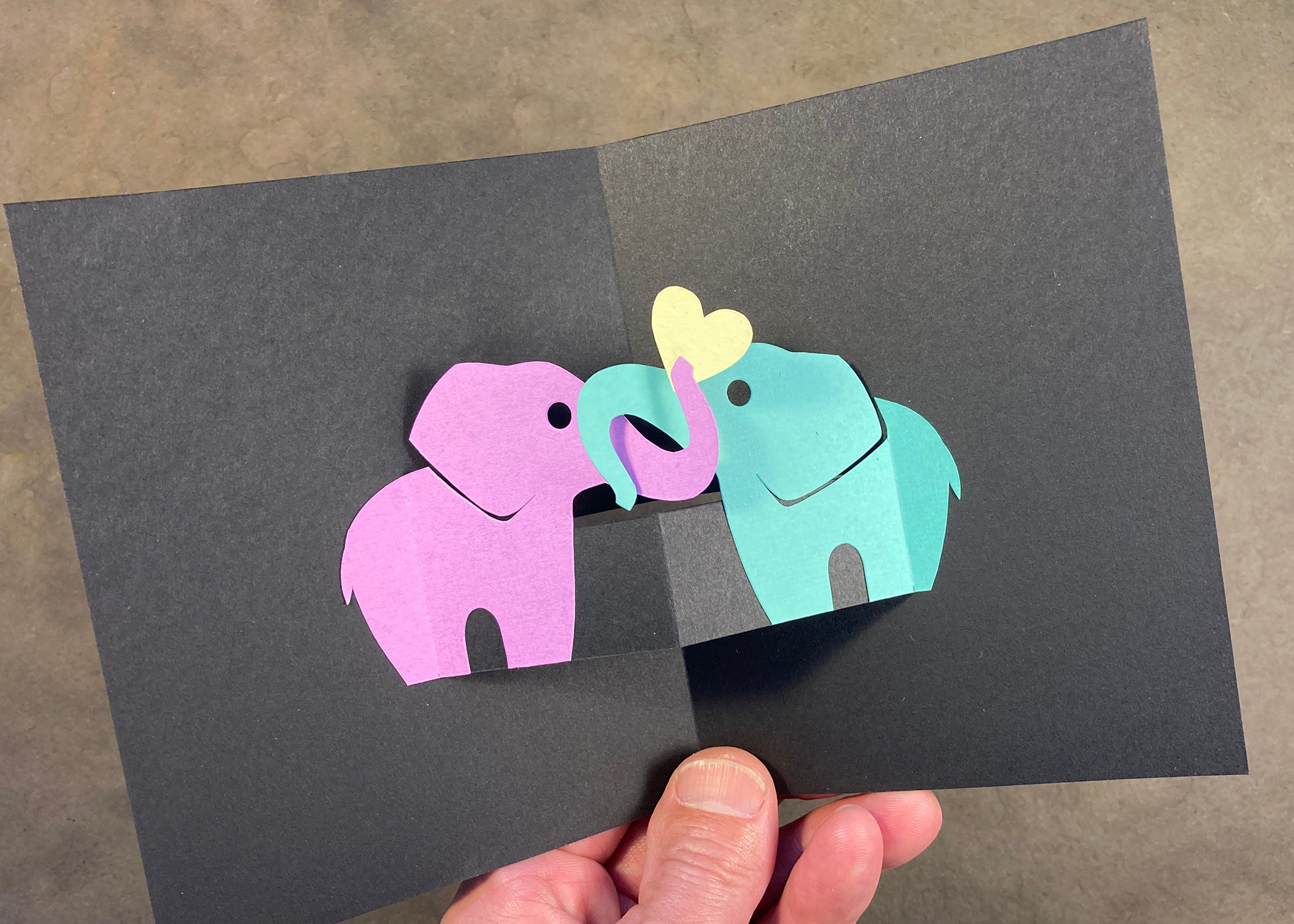 Pop-Up Critter Valentines